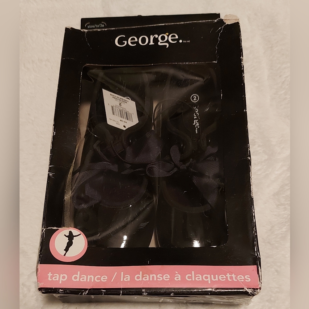 **3 Listings For $20**                      Size 2 George tap shoes still in box